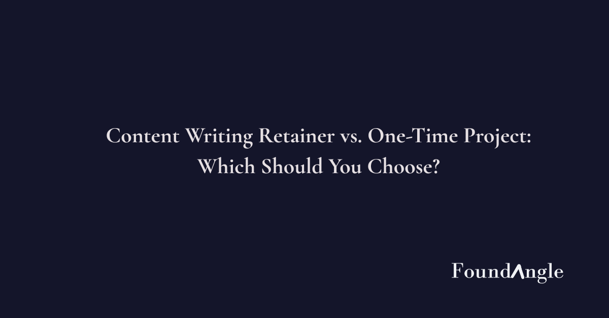 Hiring and Evaluating Content Writing Services