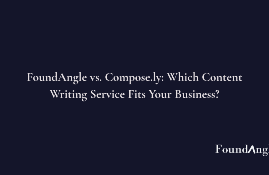 FoundAngle versus Compose.ly
