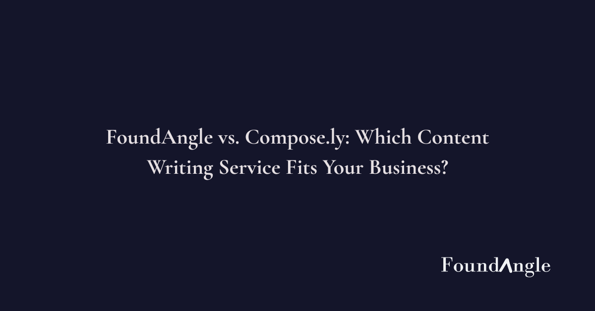 FoundAngle versus Compose.ly
