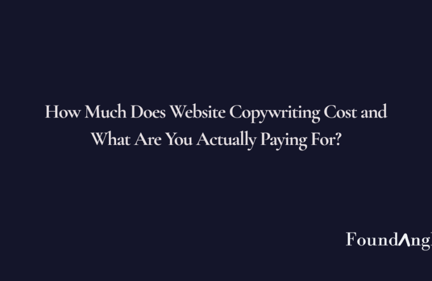 Copywriting cost